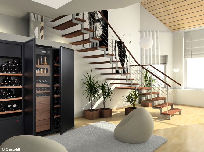 ACHAT CAVE A VIN SOUS ESCALIER PRIX PAS CHER